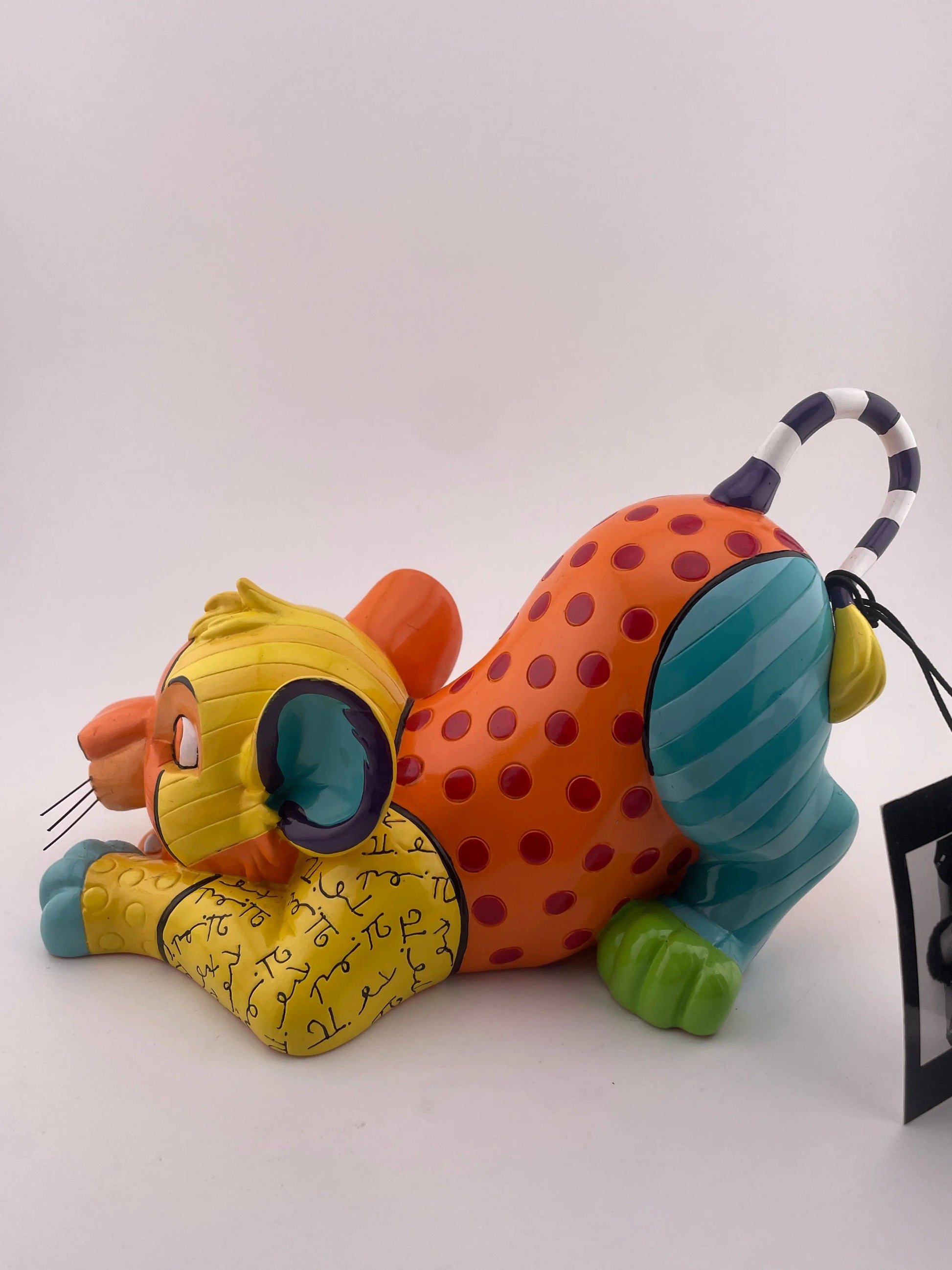 Disney’s Character Porcelain showcase Britto large Simba NIB +combinedshipping (design 1) FRENLY BRICKS - Open 7 Days