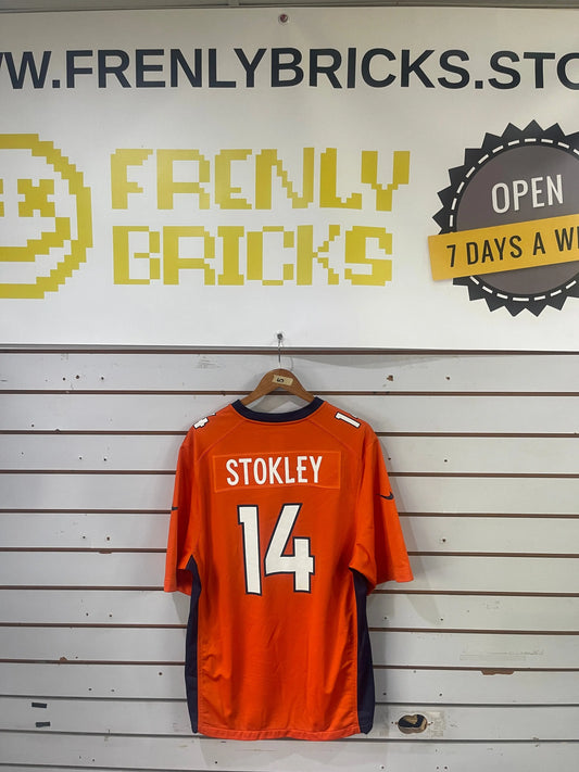 NFL Nike Denver Broncos Brandon Stokley #14 Jersey Large FRENLY BRICKS - Open 7 Days