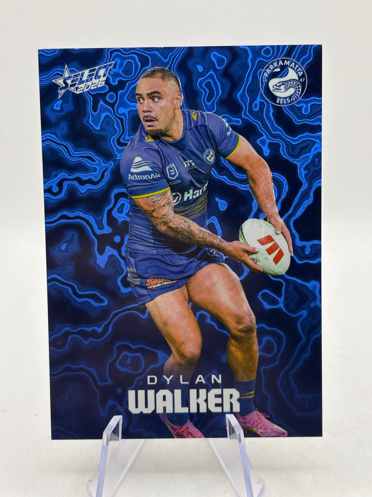 2026 Select NRL - Mercury M131 Dylan Walker 319/450 Parramatta Eels image 1