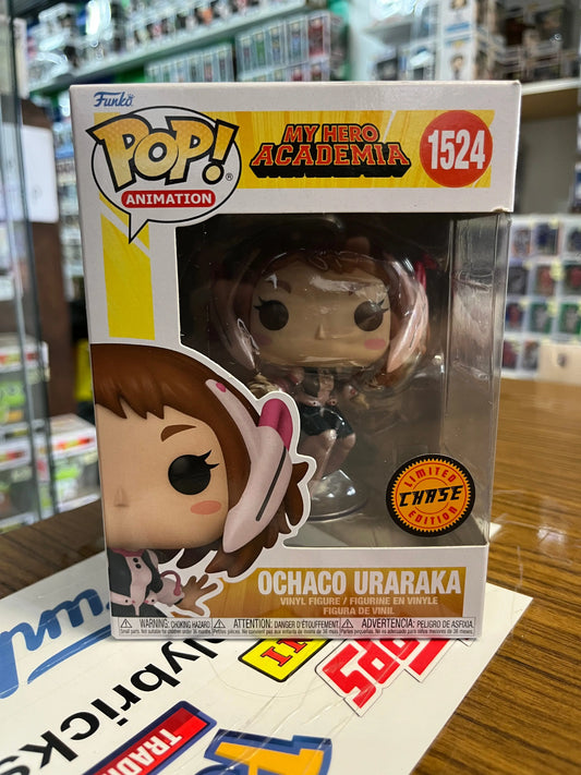 Funko POP Animation - Ochaco Uraraka #1524 (Limited Chase Exclusive) FRENLY BRICKS - Open 7 Days