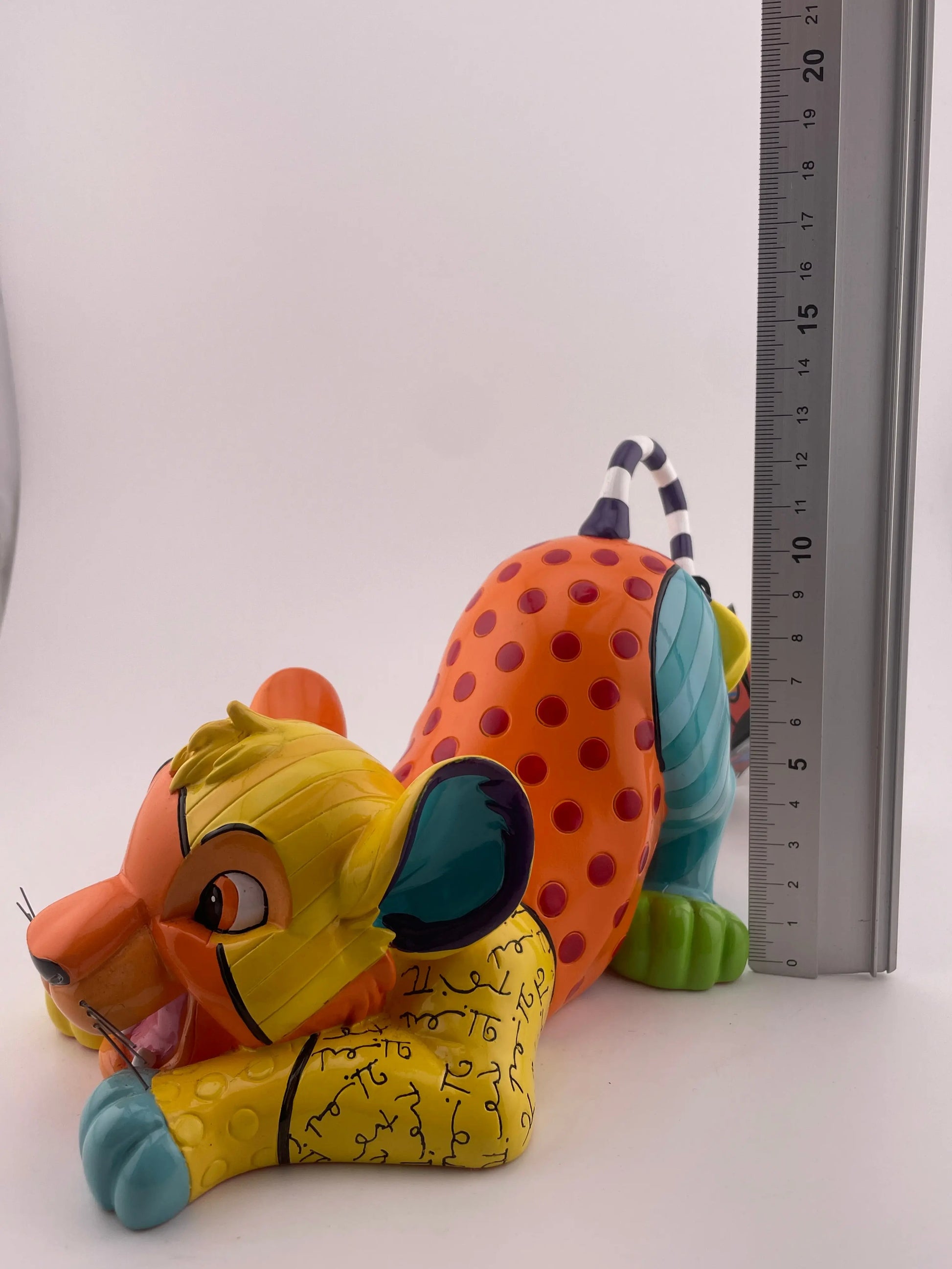 Disney’s Character Porcelain showcase Britto large Simba NIB +combinedshipping (design 1) FRENLY BRICKS - Open 7 Days