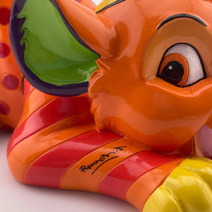 Disney’s Character Porcelain showcase Britto large Simba NIB +combinedshipping (design 1) FRENLY BRICKS - Open 7 Days