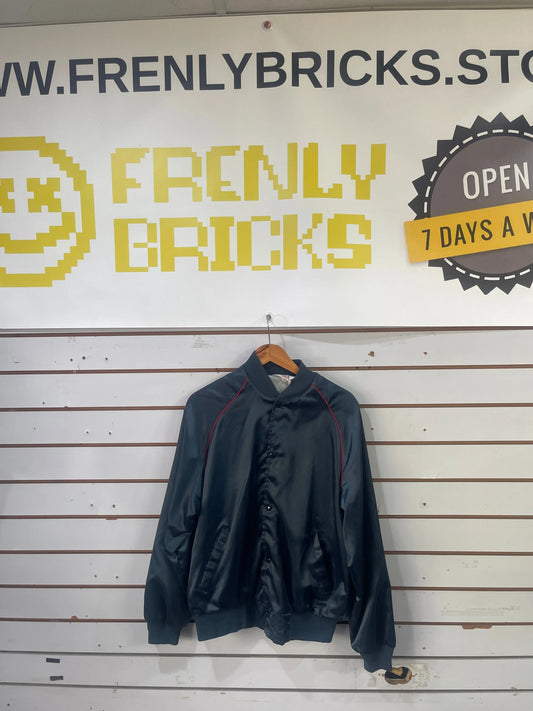 Vintage USA Nissan Racing Jacket Large FRENLY BRICKS - Open 7 Days