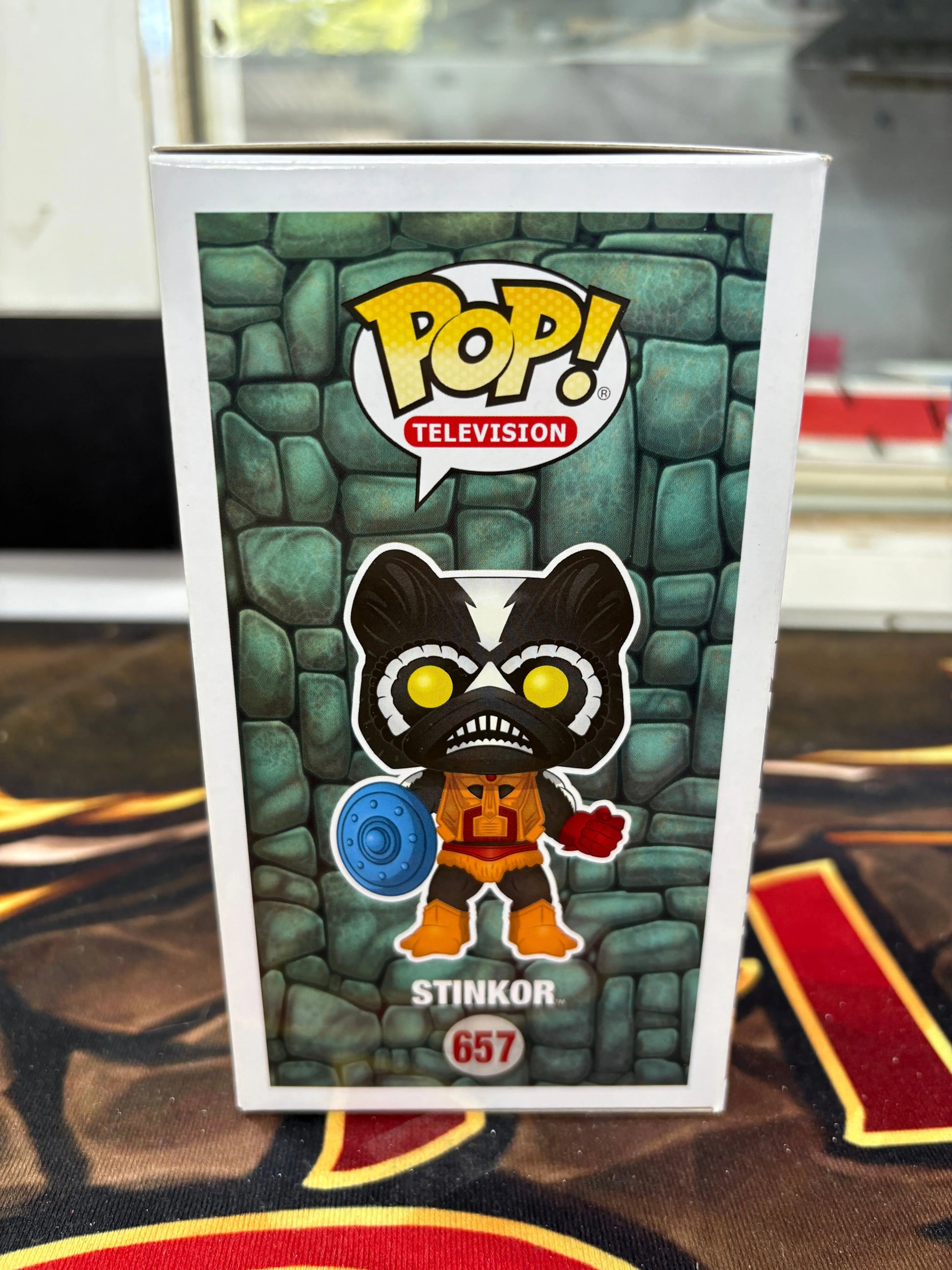 Funko Pop! Vinyl Stinkor 657 Masters of the Universe MOTU Scented 2018 SDCC FRENLY BRICKS - Open 7 Days