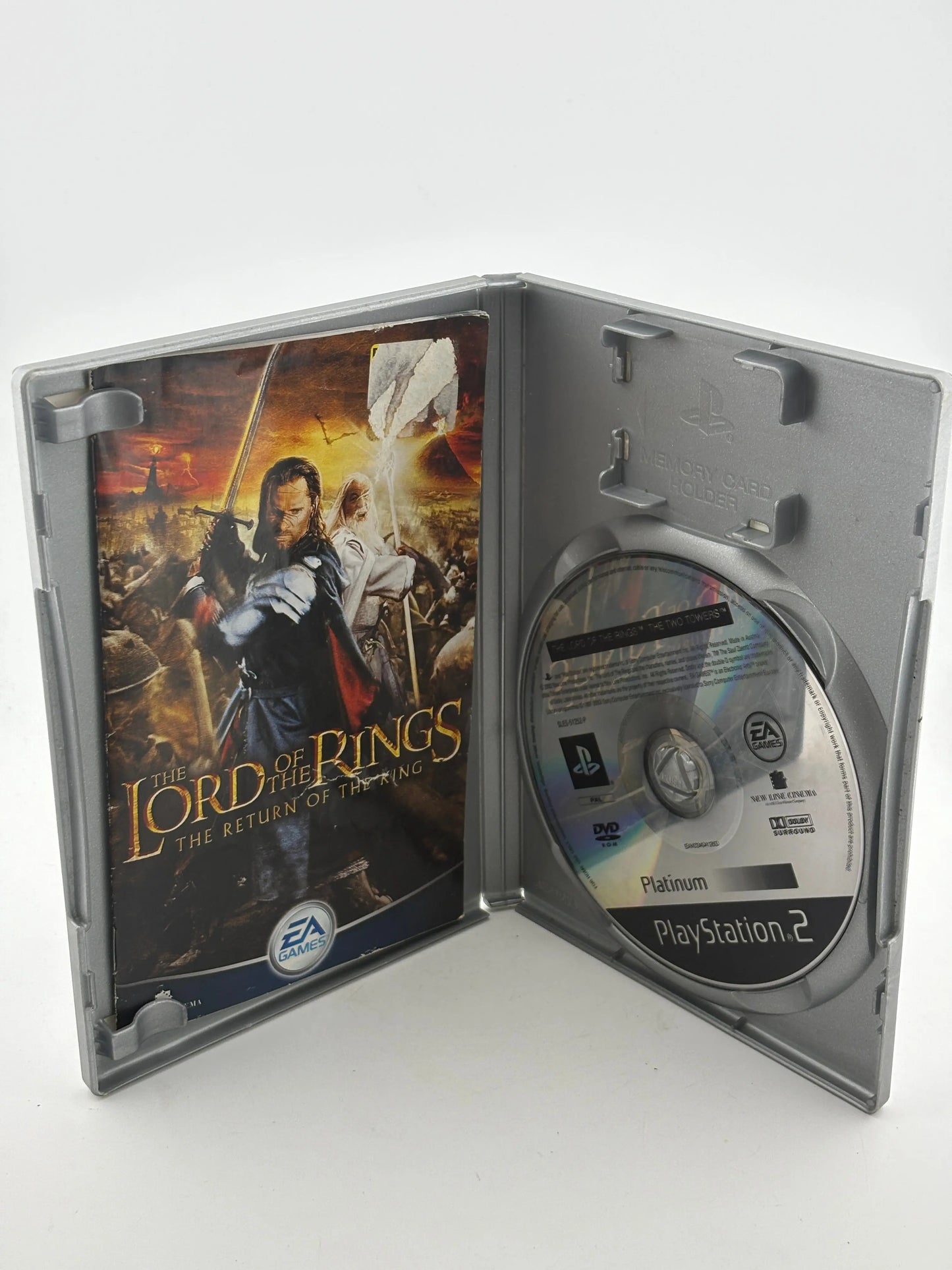 Sony Playstation 2 - The Lord of The Rings The Two Towers Video Game with Manual FRENLY BRICKS - Open 7 Days