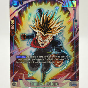 Dragon Ball Super Fusion World - Trunks : Future FB01-050 SR Alternate Art FRENLY BRICKS - Open 7 Days