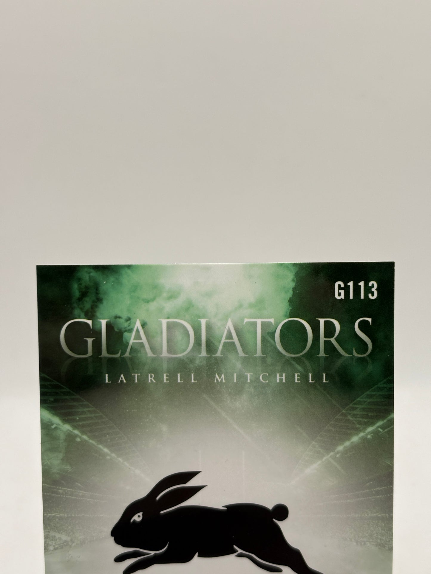 2026 Select NRL Gladiators G113 Latrell Mitchell 185/599 South Sydney Rabitohs image 7