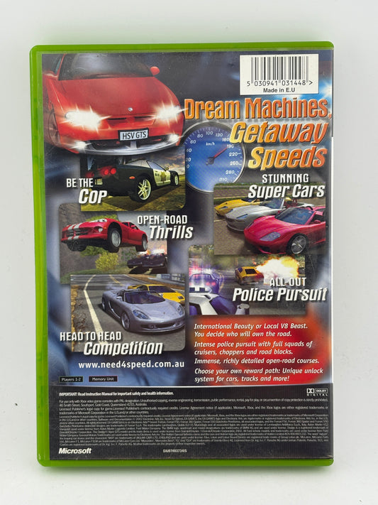 Microsoft Xbox Original - Need for Speed Hot Pursuit 2 Video Game FRENLY BRICKS - Open 7 Days
