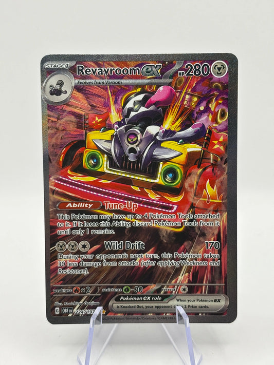 Pokemon TCG Obsidian Flames - Revavroom EX 224/197 SIR LP FRENLY BRICKS - Open 7 Days