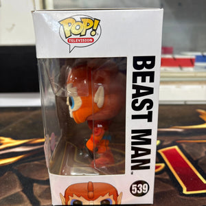 Funko Pop Masters of the Universe - Beast Man #539 NYCC 2017 Flocked LE Sticker FRENLY BRICKS - Open 7 Days