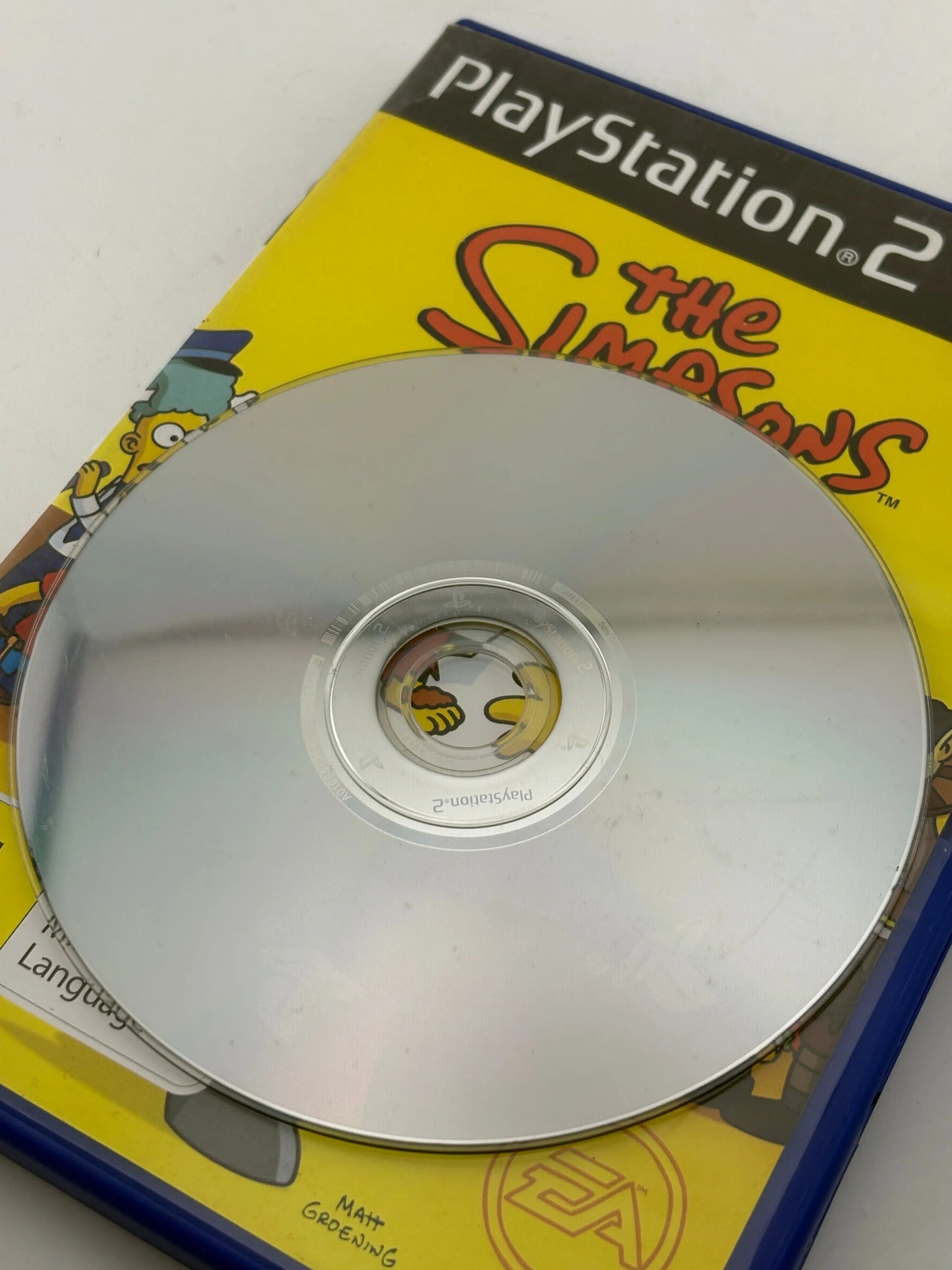 Sony Playstation 2 - The Simpsons Game Video Game with Manual FRENLY BRICKS - Open 7 Days