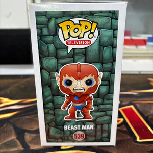 Funko Pop Masters of the Universe - Beast Man #539 NYCC 2017 Flocked LE Sticker FRENLY BRICKS - Open 7 Days