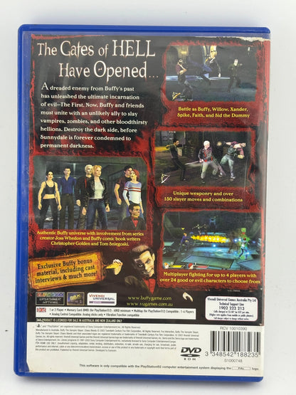 Sony Playstation 2 - Buffy The Vampire Slayer Chaos Bleeds Video Game FRENLY BRICKS - Open 7 Days