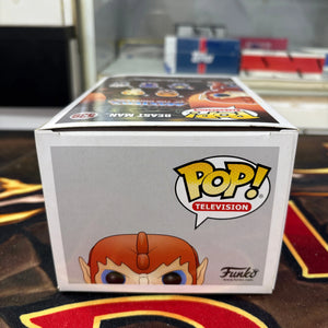 Funko Pop Masters of the Universe - Beast Man #539 NYCC 2017 Flocked LE Sticker FRENLY BRICKS - Open 7 Days