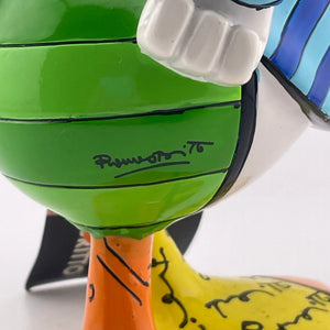 Disney’s Character Porcelain showcase Britto Donald Duck NIB +combinedshipping FRENLY BRICKS - Open 7 Days