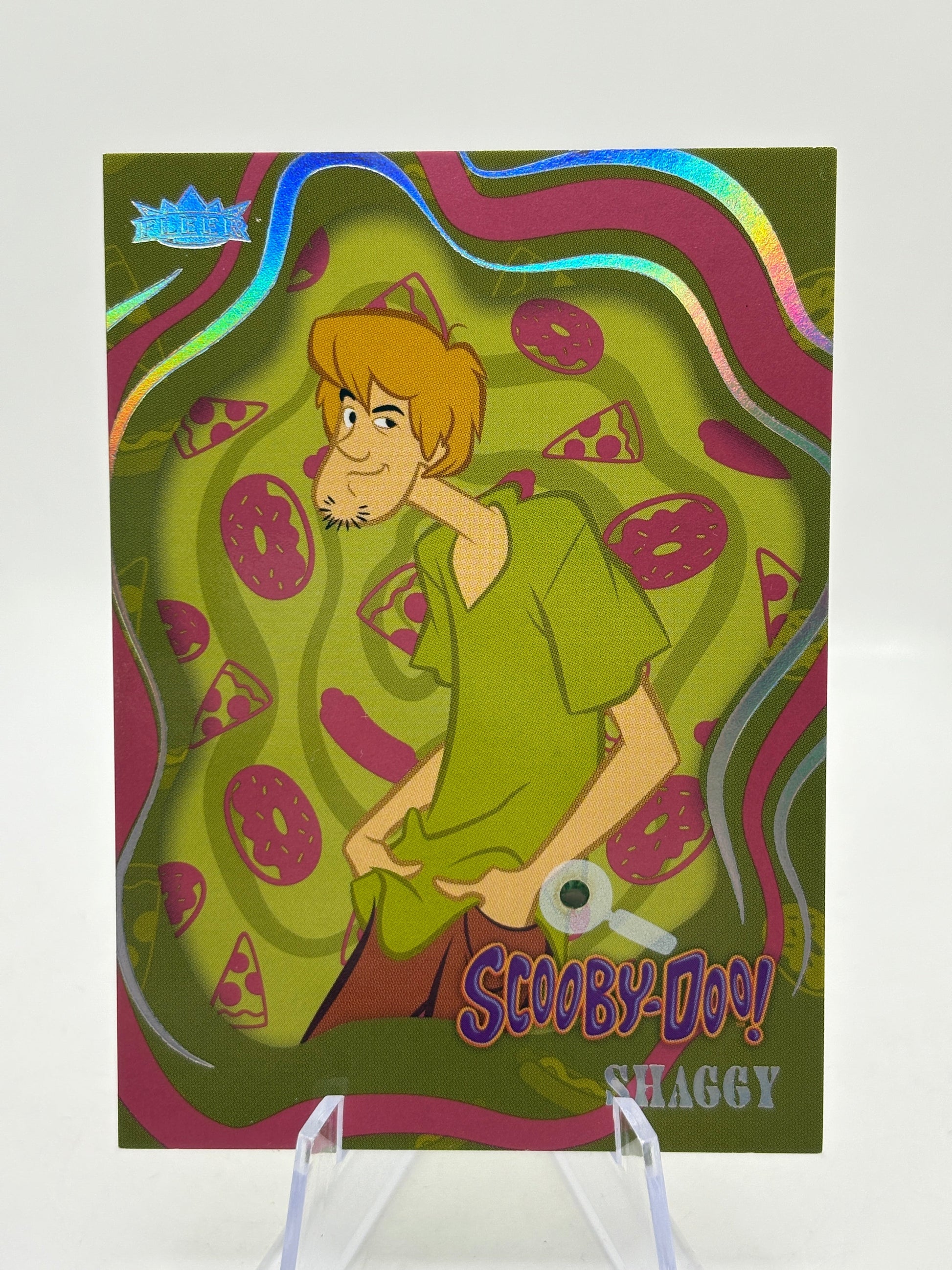 2024 Fleer Scooby Doo Ghouls Best Friend Diamond Relics /15 Shaggy #32 FRENLY BRICKS - Open 7 Days