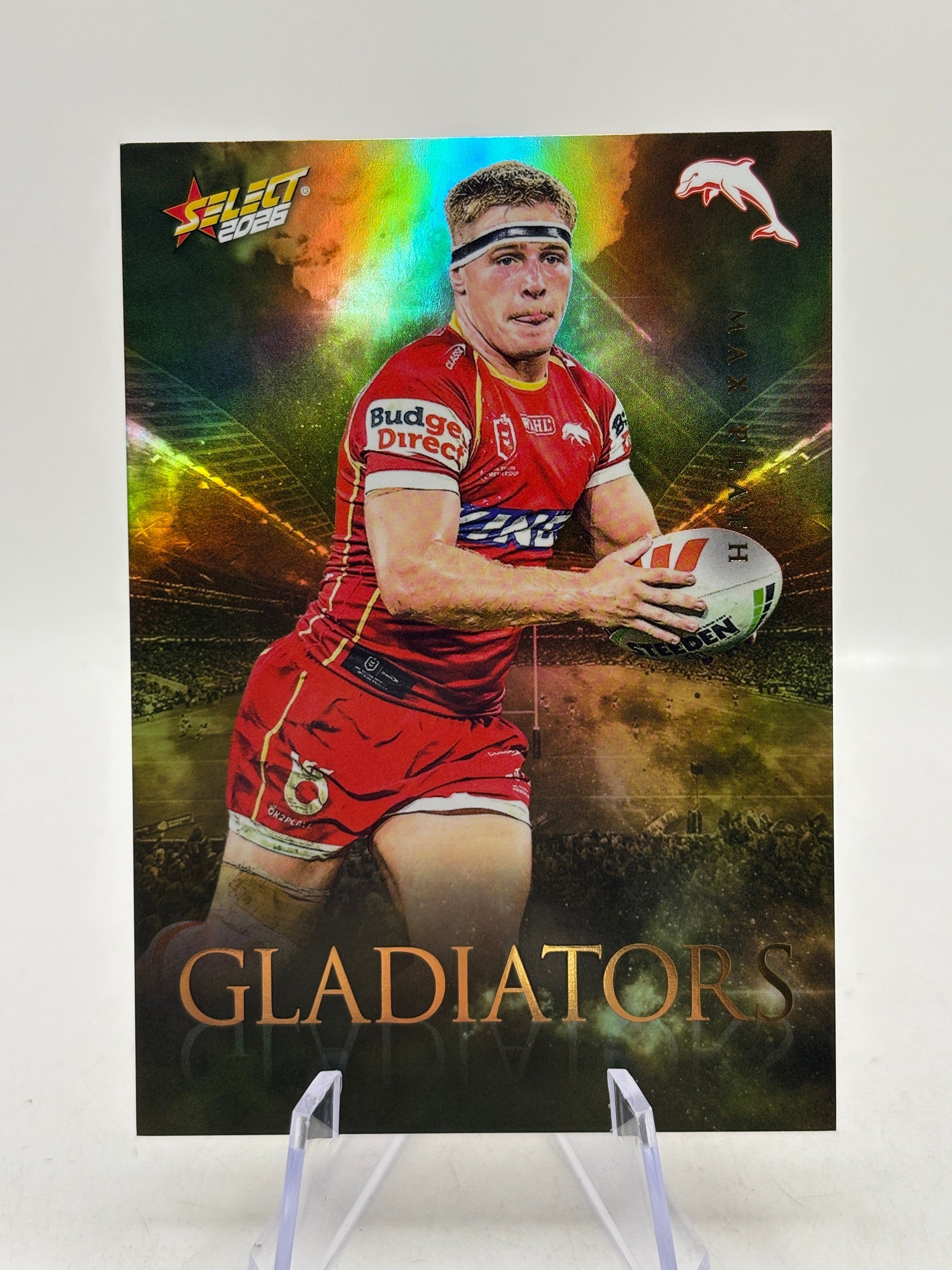 2026 Select NRL - Gladiators Gold Max Plath 062/140 product image image 1