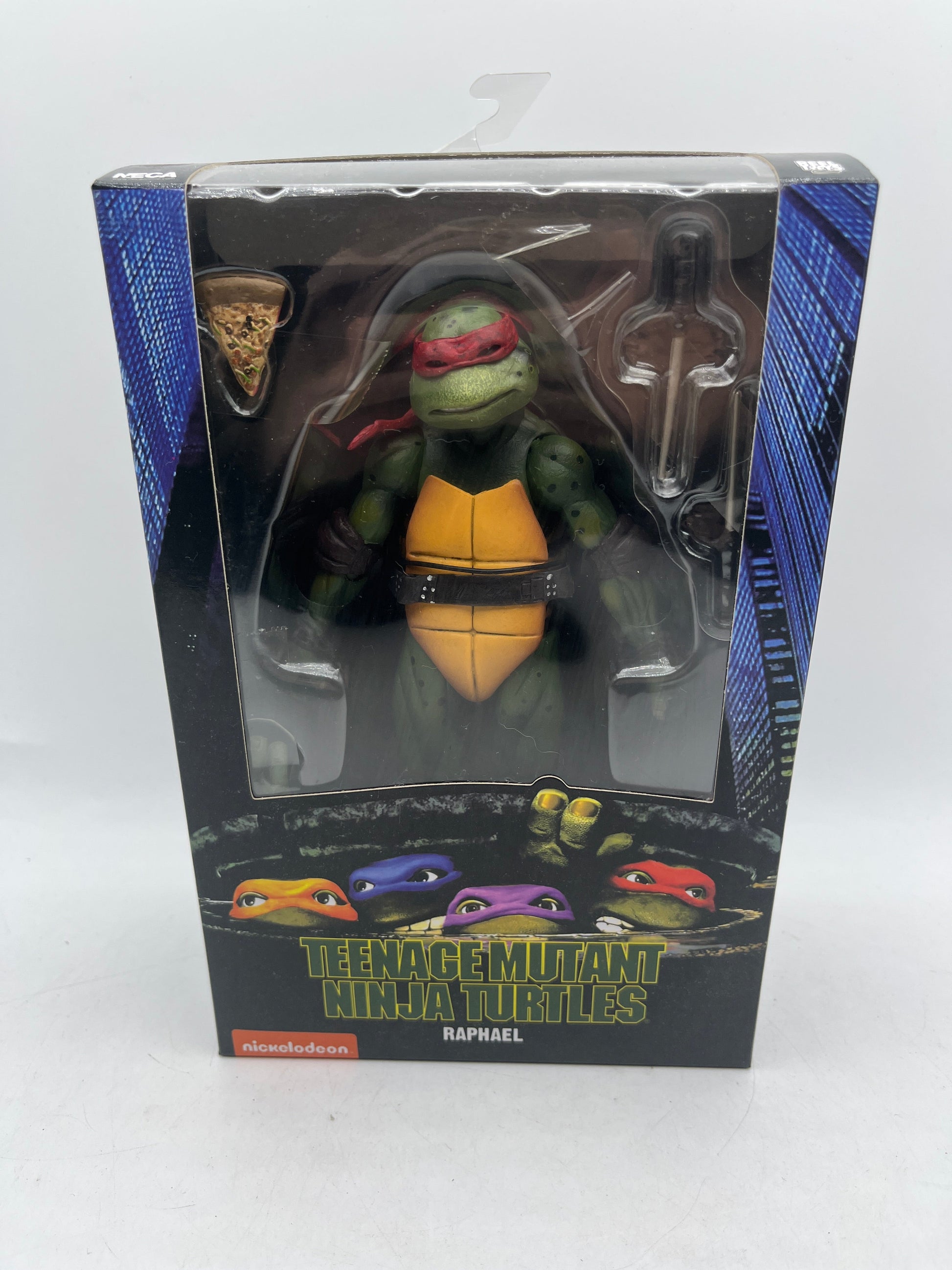 Authentic NECA Teenage Mutant Ninja Turtles (1990) Raphael Action Figure FRENLY BRICKS - Open 7 Days