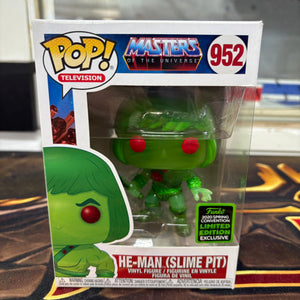 Funko Pop! Masters Of The Universe He-Man (Slime Pit) #952 Spring Con 20 Figure FRENLY BRICKS - Open 7 Days