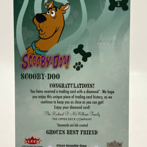 2024 Fleer Scooby Doo Ghouls Best Friend Diamond Relics /15 Scooby-Doo #5 FRENLY BRICKS - Open 7 Days