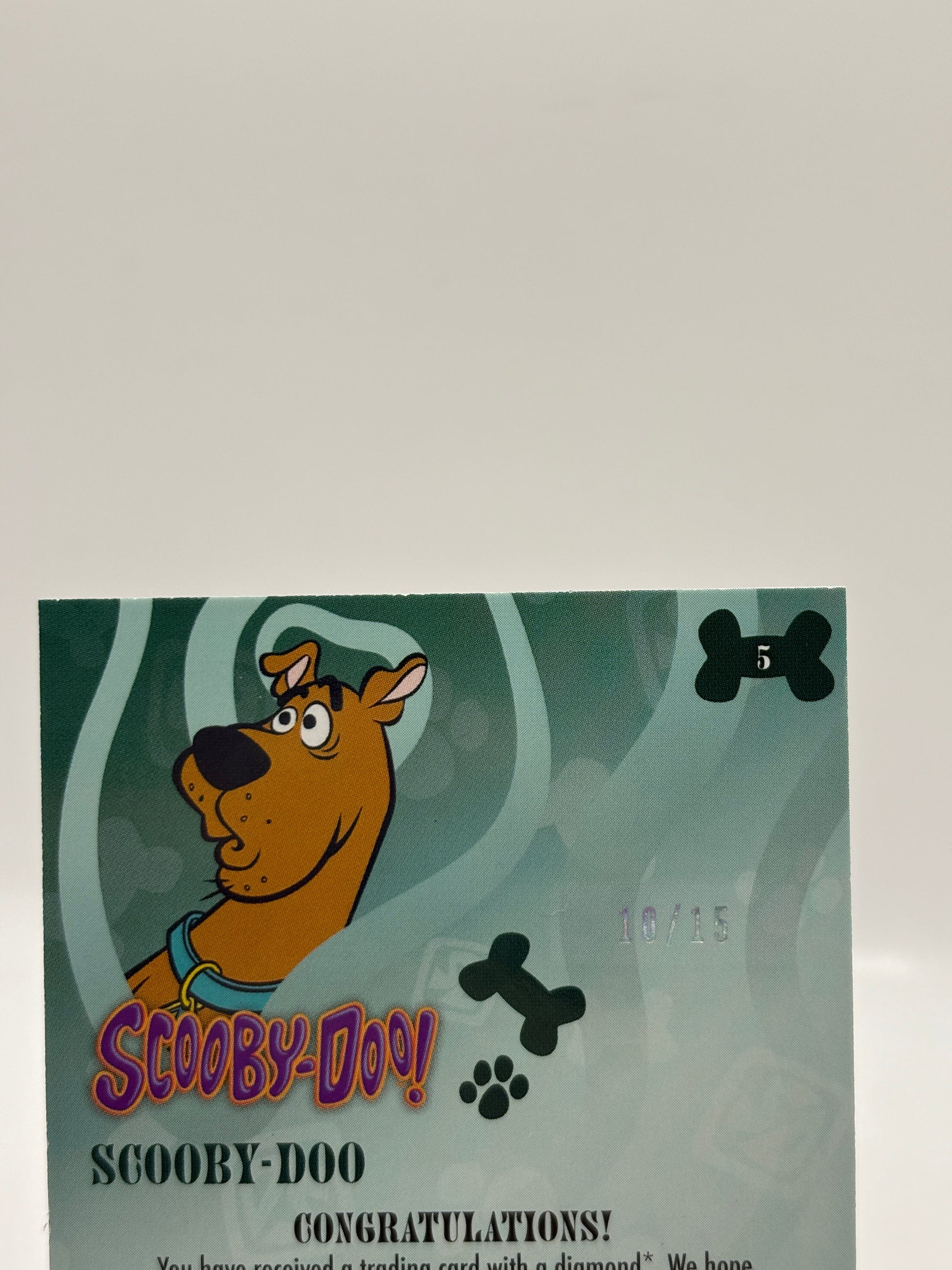 2024 Fleer Scooby Doo Ghouls Best Friend Diamond Relics /15 Scooby-Doo #5 FRENLY BRICKS - Open 7 Days