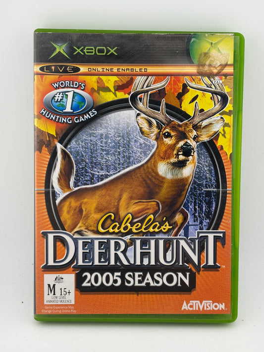 Microsoft Original Xbox - Cabela’s Deer Hunt 2005 Season Complete FRENLY BRICKS - Open 7 Days