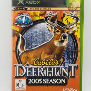 Microsoft Original Xbox - Cabela’s Deer Hunt 2005 Season Complete FRENLY BRICKS - Open 7 Days