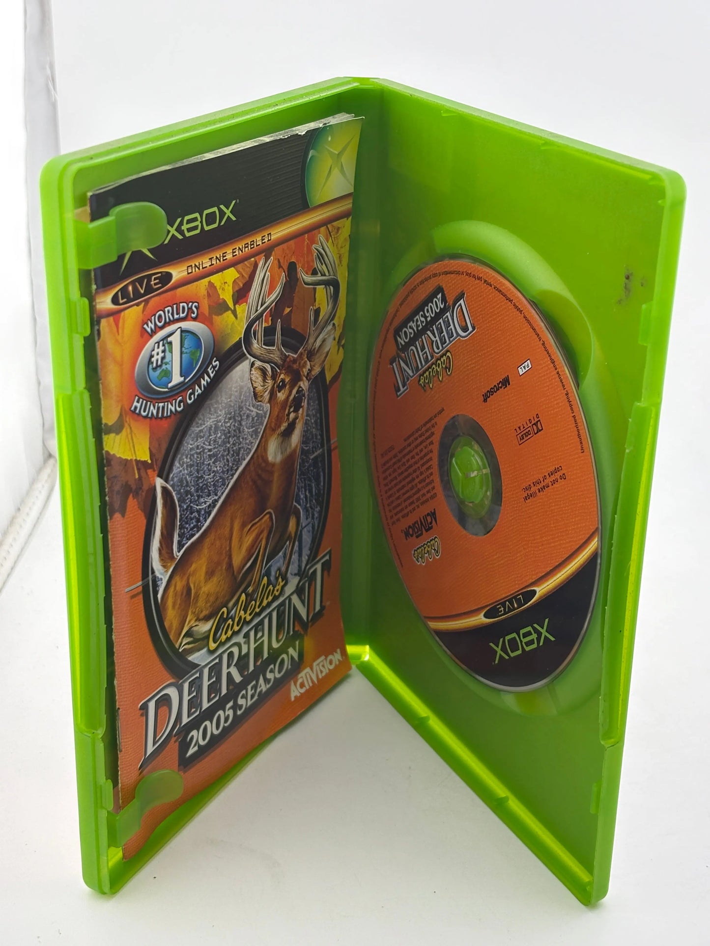 Microsoft Original Xbox - Cabela’s Deer Hunt 2005 Season Complete FRENLY BRICKS - Open 7 Days