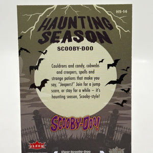 2024 Fleer Scooby Doo Haunting Season Gold Spectrum 9/25 Scooby-Doo #HS-14 FRENLY BRICKS - Open 7 Days