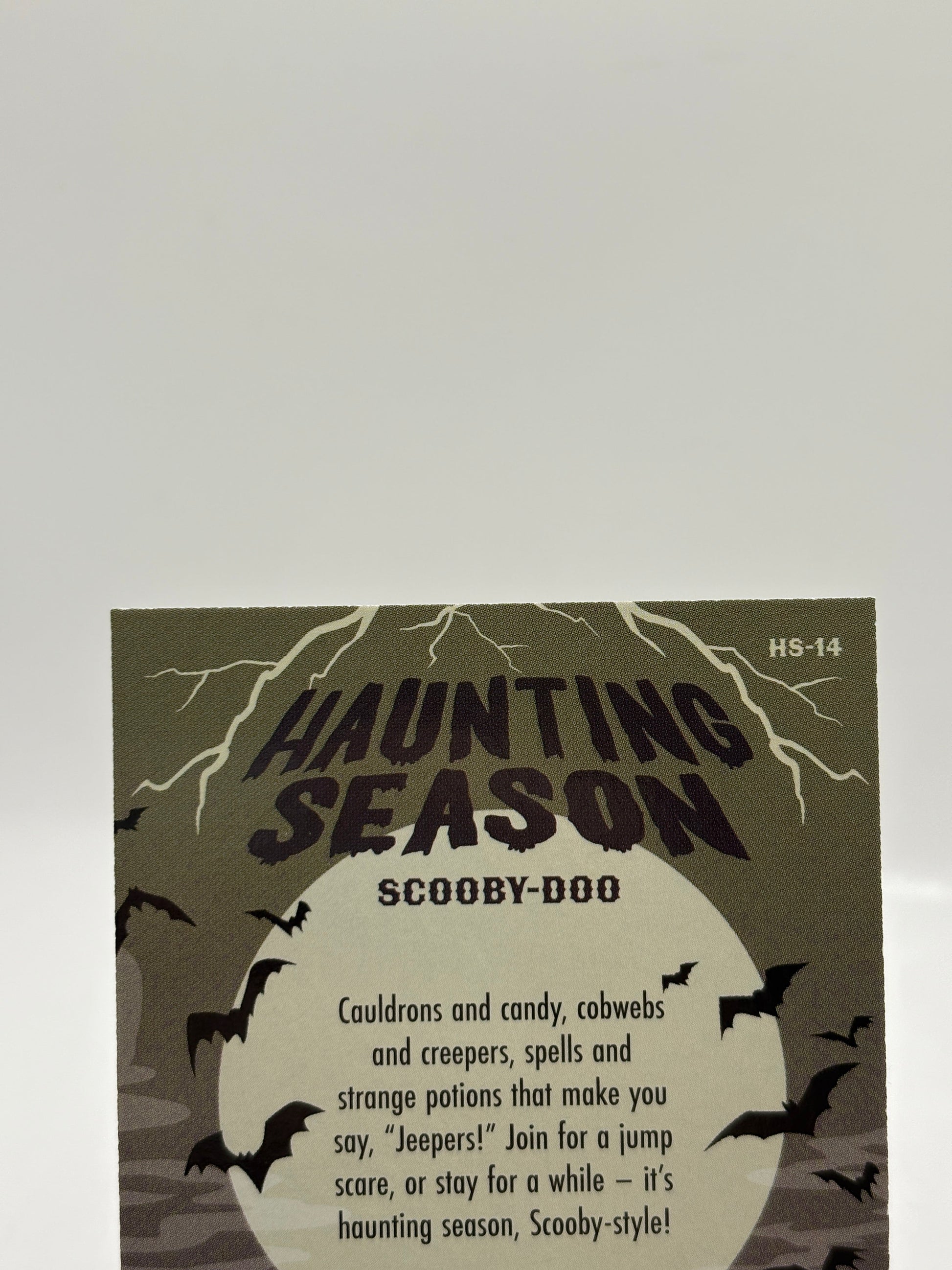 2024 Fleer Scooby Doo Haunting Season Gold Spectrum 9/25 Scooby-Doo #HS-14 FRENLY BRICKS - Open 7 Days
