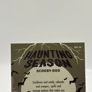 2024 Fleer Scooby Doo Haunting Season Gold Spectrum 9/25 Scooby-Doo #HS-14 FRENLY BRICKS - Open 7 Days