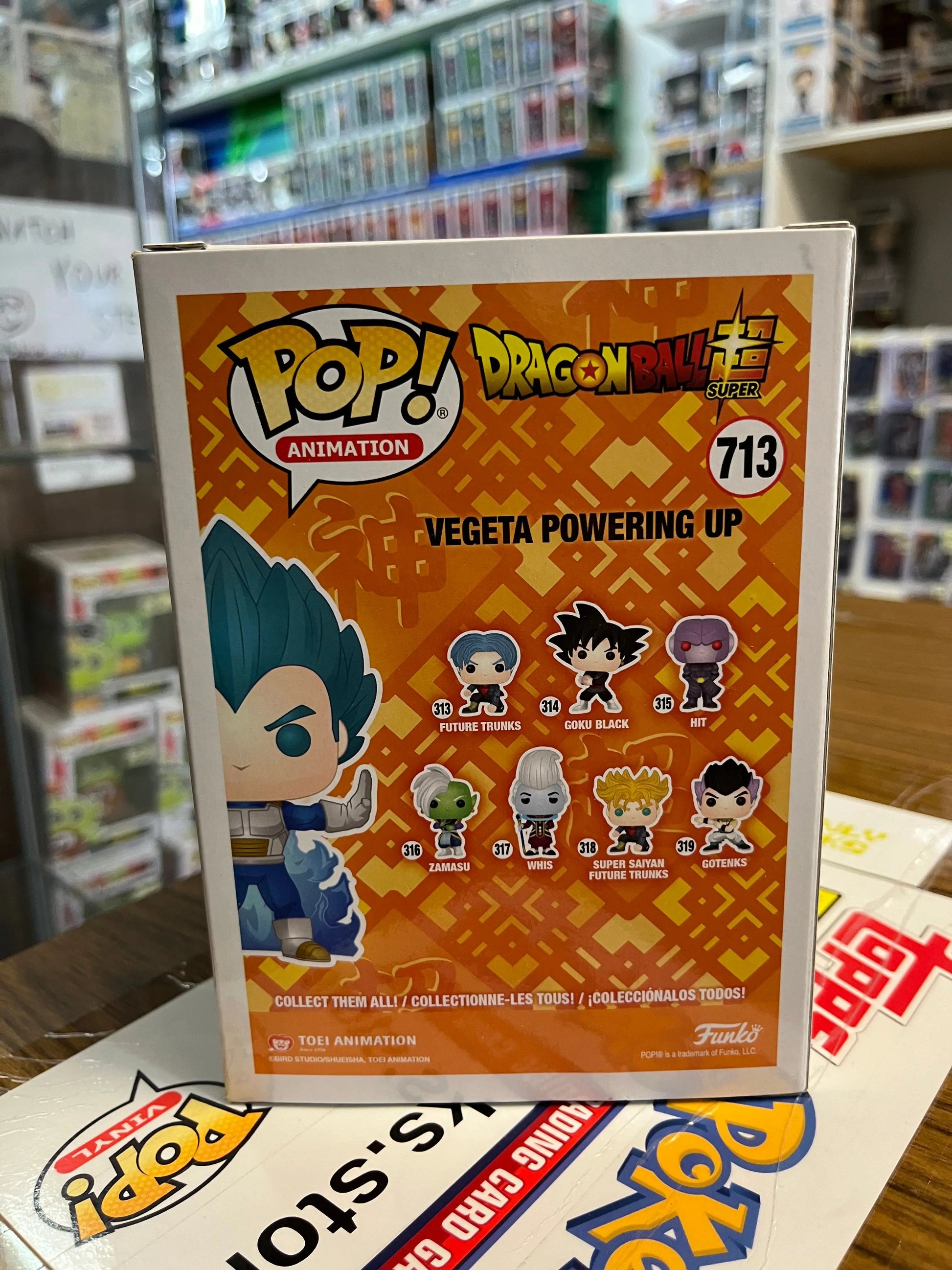 Funko POP Animation - Vegeta Powering Up #713 (Limited Chase - Chalice Collectables Exclusive) FRENLY BRICKS - Open 7 Days