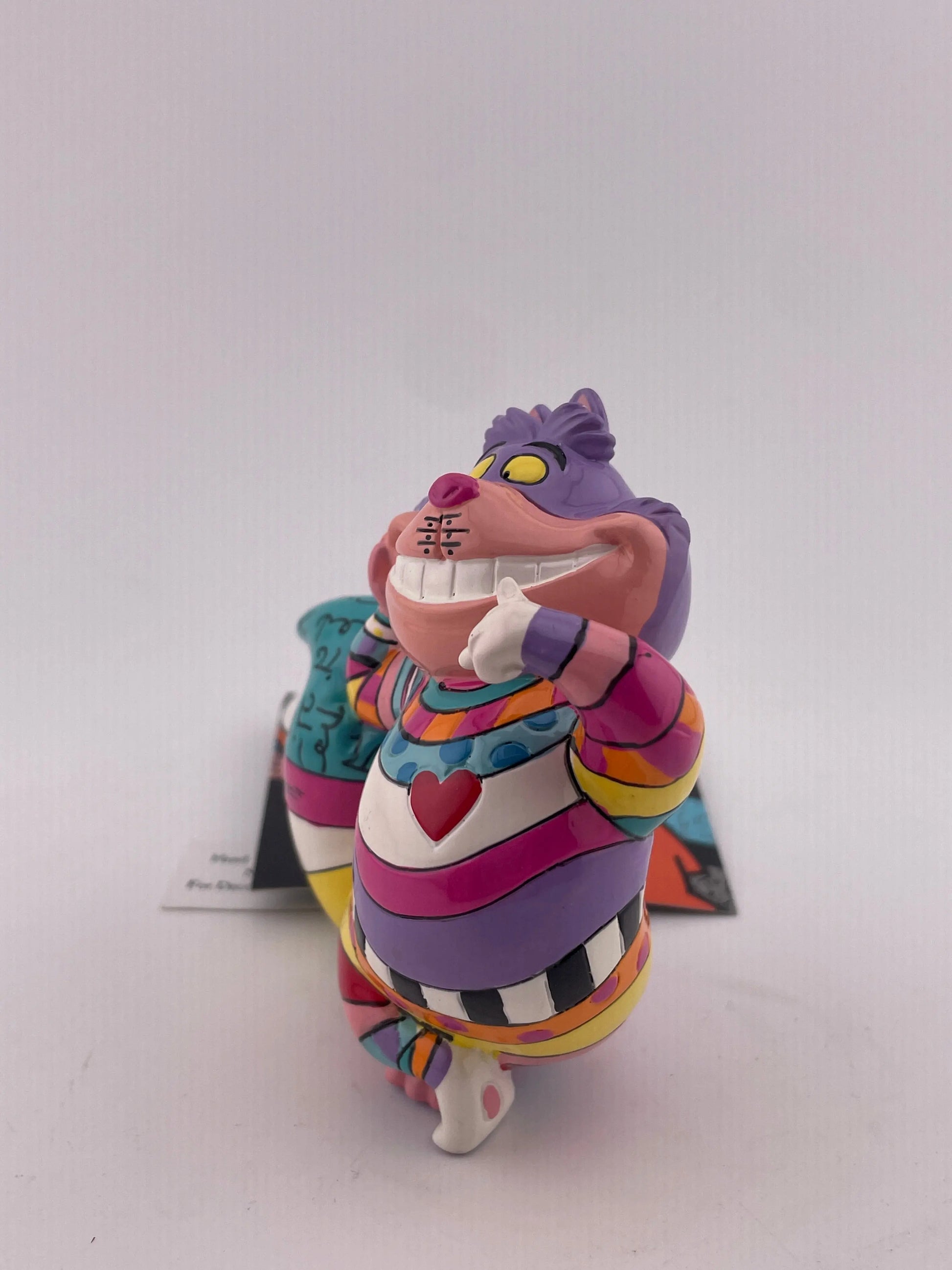 Disney’s Character Porcelain showcase Britto Cheshire Cat NIB +combinedshipping FRENLY BRICKS - Open 7 Days