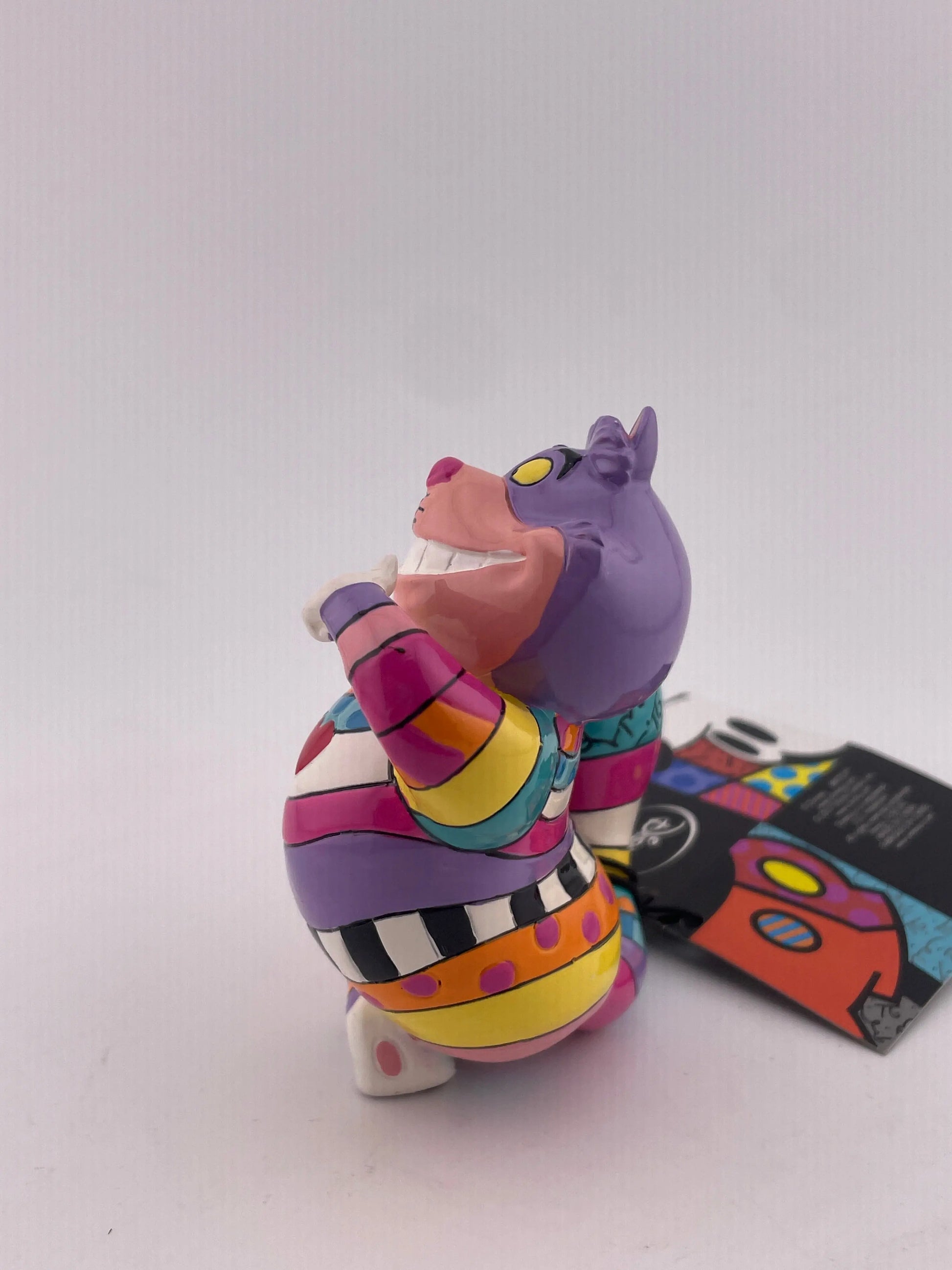 Disney’s Character Porcelain showcase Britto Cheshire Cat NIB +combinedshipping FRENLY BRICKS - Open 7 Days