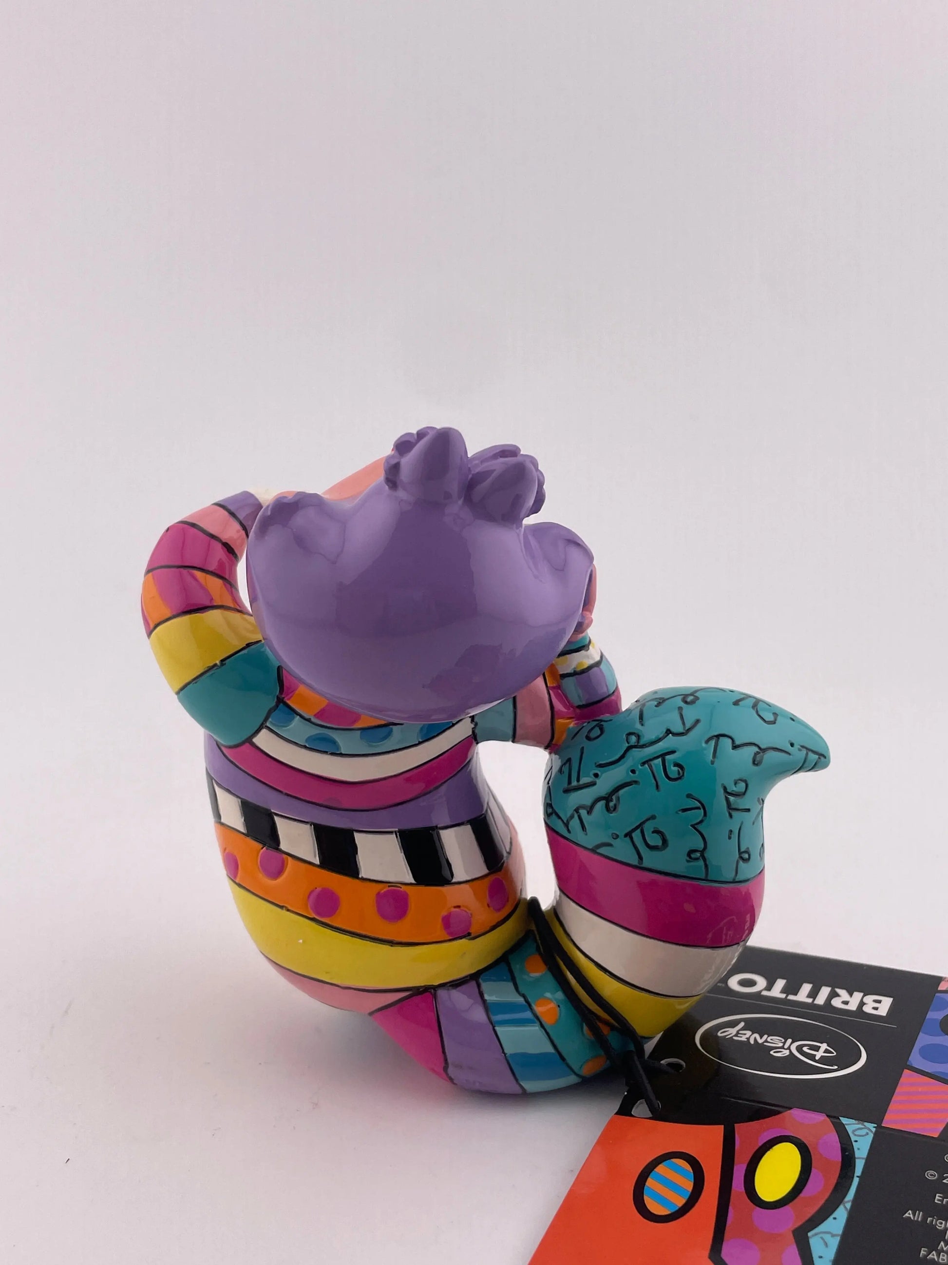 Disney’s Character Porcelain showcase Britto Cheshire Cat NIB +combinedshipping FRENLY BRICKS - Open 7 Days