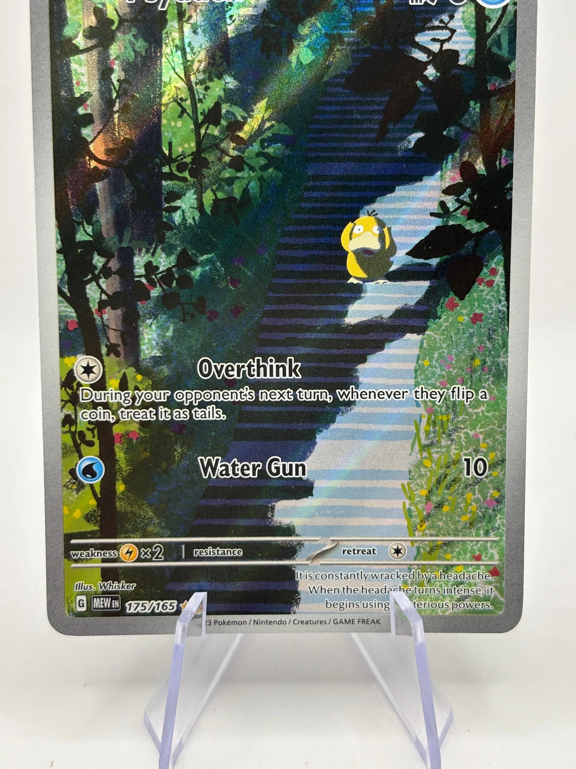 Pokemon TCG 151 MEW - Psyduck 175/165 Illustration Rare NM FRENLY BRICKS - Open 7 Days