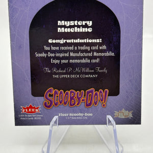 2025 Fleer Scooby Doo - Mysterious Materials Mystery Machine #MY-12 FRENLY BRICKS - Open 7 Days