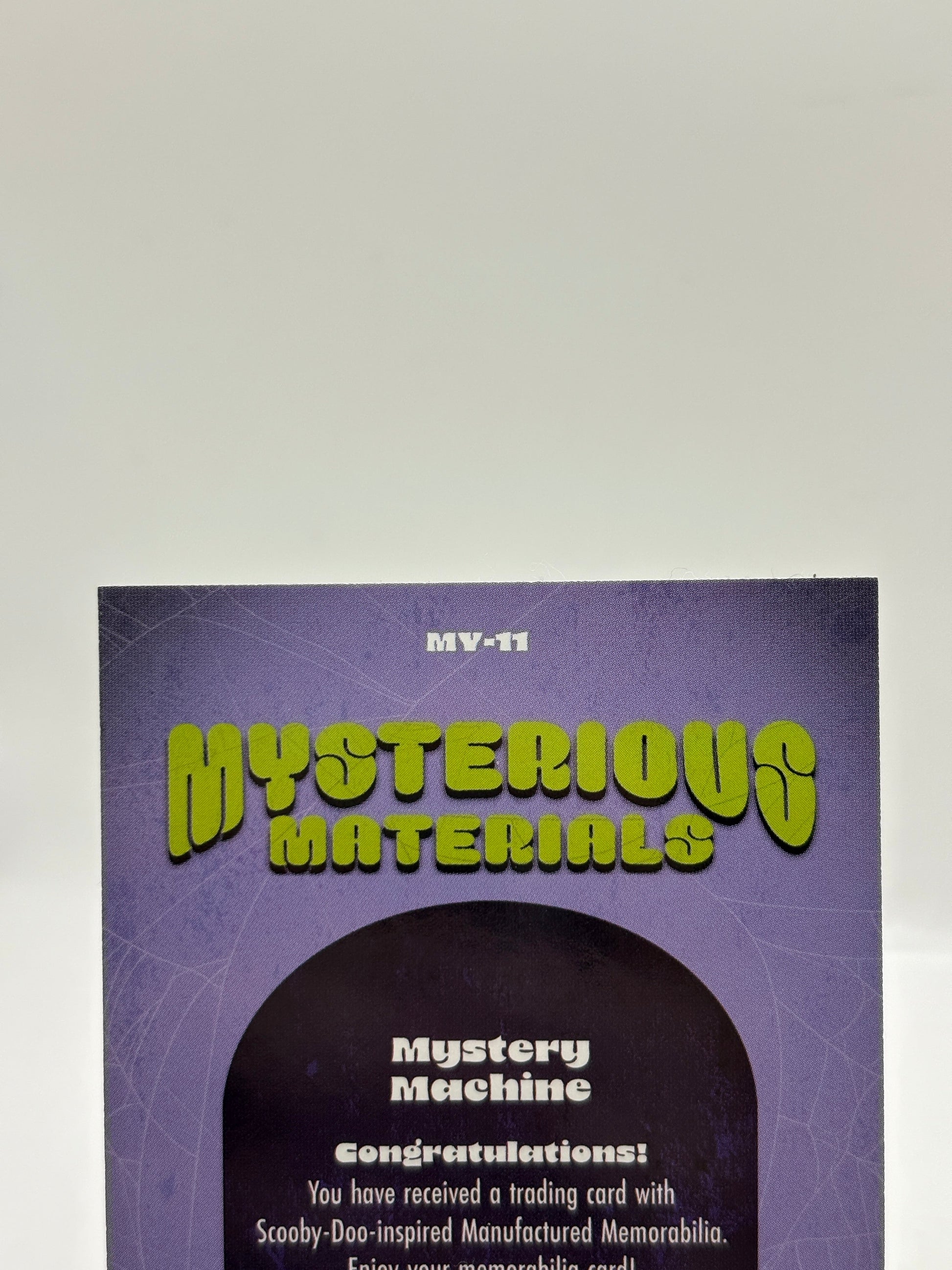 2024 Fleer Scooby-Doo Mystery Machine Mysterious Materials Patch #MV-11 FRENLY BRICKS - Open 7 Days