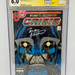 CGC Signature Series 6.0 Crisis on Infinite Earths #6 Signed By Marv Wolfman FRENLY BRICKS - Open 7 Days