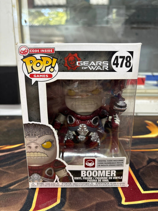 Funko POP! Vinyl: Gears of War - Boomer #478 FRENLY BRICKS - Open 7 Days