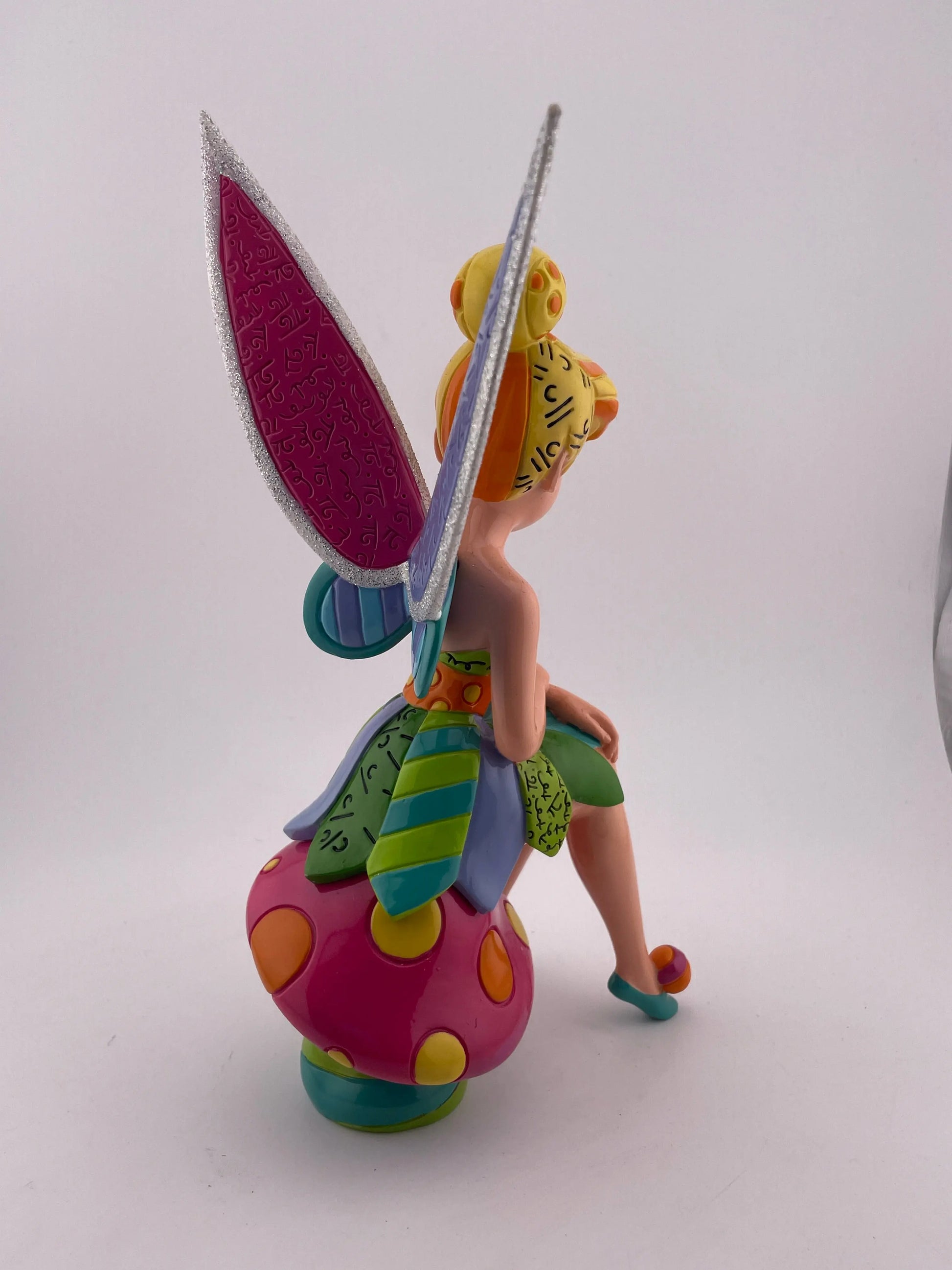 Disney’s Character Porcelain showcase Britto Tinker Bell NIB +combinedshipping (design 3) FRENLY BRICKS - Open 7 Days