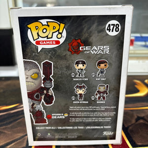 Funko POP! Vinyl: Gears of War - Boomer #478 FRENLY BRICKS - Open 7 Days