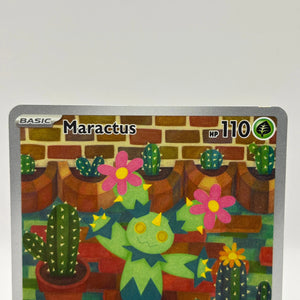 Pokemon TCG Journey Together - Maractus 160/159 Art Rare LP FRENLY BRICKS - Open 7 Days