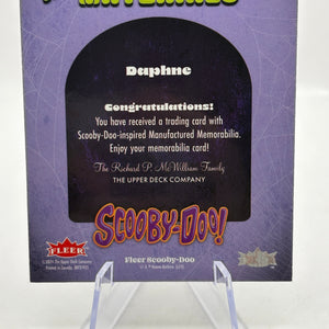 2025 Fleer Scooby-Doo Mysterious Materials Relic Daphne #MY-3 FRENLY BRICKS - Open 7 Days