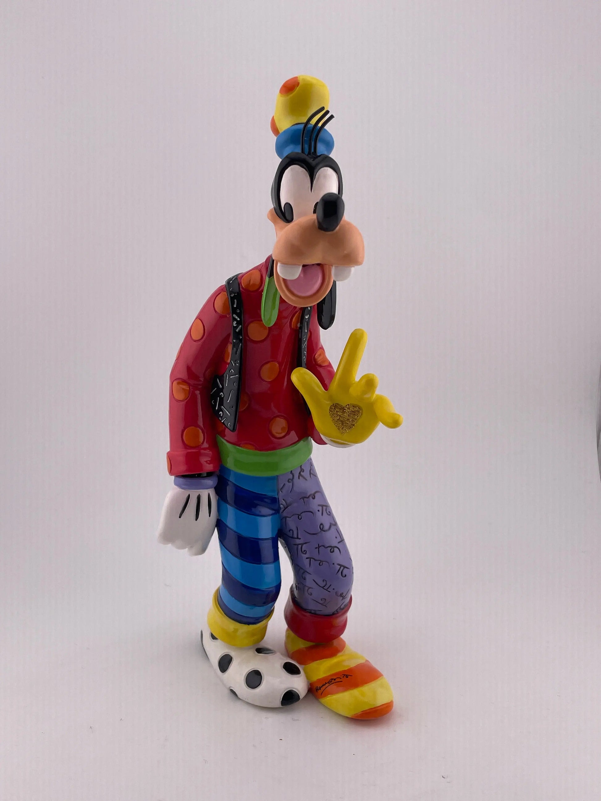Disney’s Character Porcelain showcase Britto Goofy 85th Anniversary +combinedshipping FRENLY BRICKS - Open 7 Days