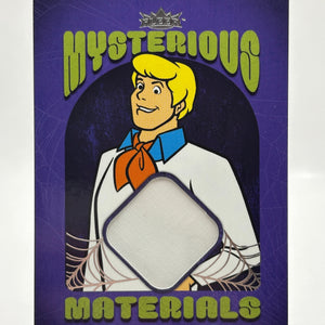 2025 Fleer Scooby-Doo FRED - Mysterious Materials  Relic MY-1 FRENLY BRICKS - Open 7 Days