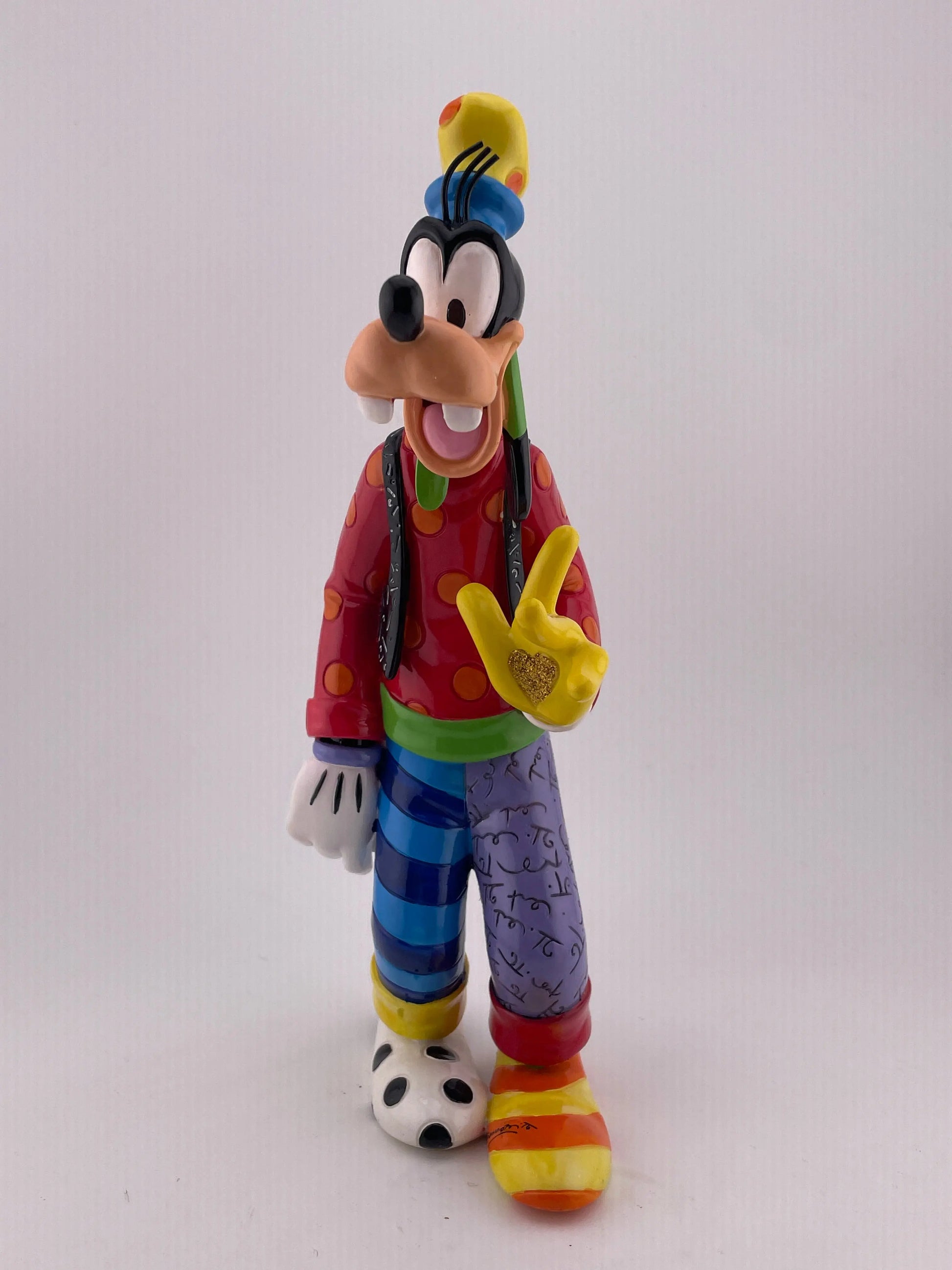 Disney’s Character Porcelain showcase Britto Goofy 85th Anniversary +combinedshipping FRENLY BRICKS - Open 7 Days