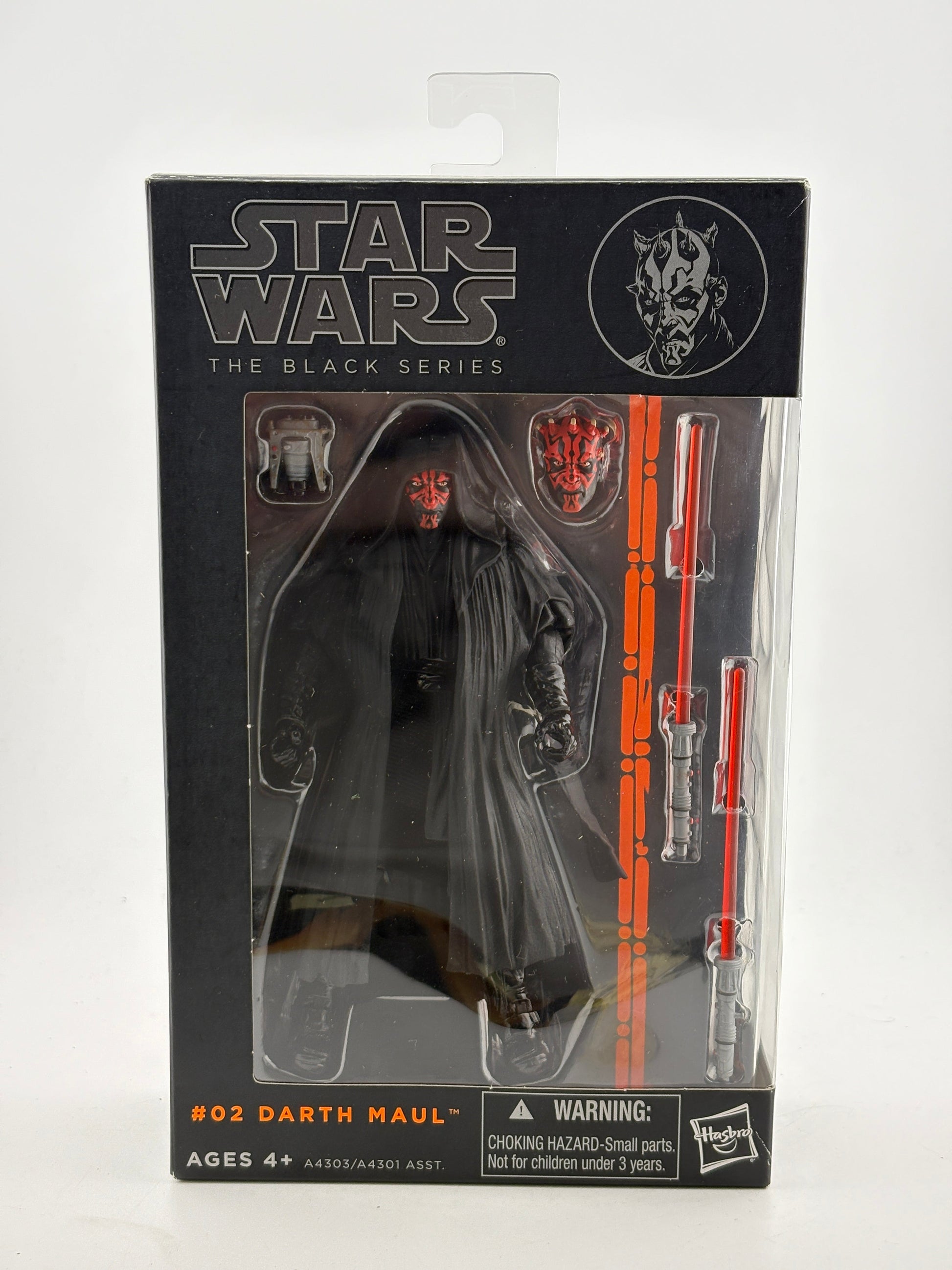 Hasbro Star Wars The Black Series - #02 Darth Maul Action Figure Sealed FRENLY BRICKS - Open 7 Days