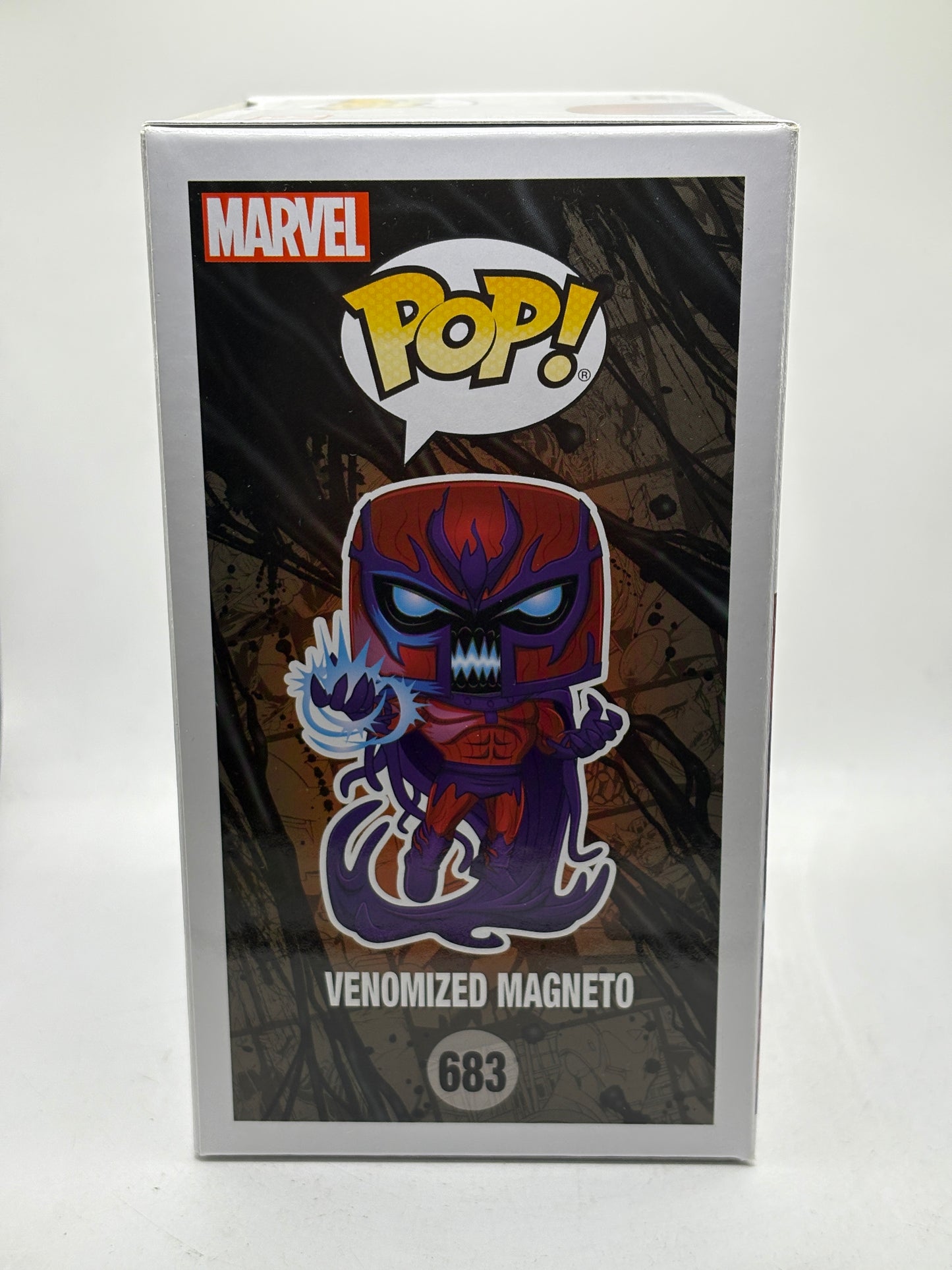 Funko POP! Marvel Venom #683 Venomized Magneto 2020 Fall Con Limited image 4