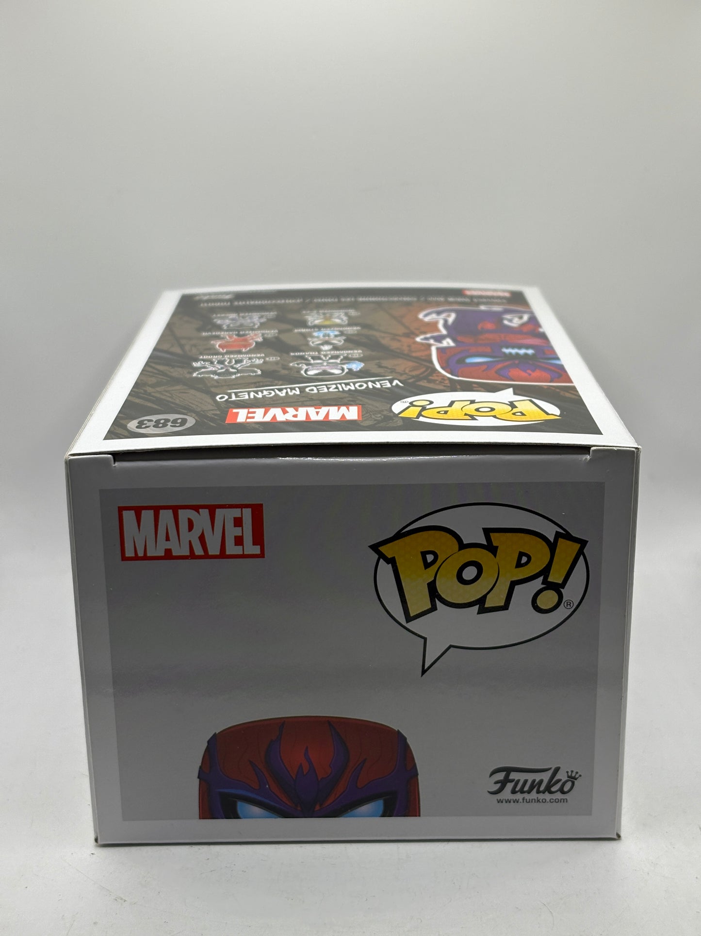 Funko POP! Marvel Venom #683 Venomized Magneto 2020 Fall Con Limited image 5